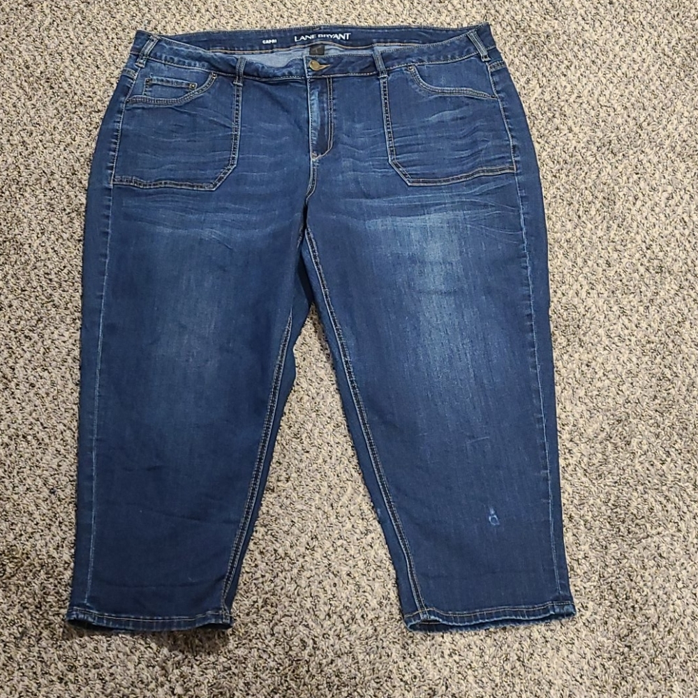 Lane Bryant Size 26 Capri Jeans